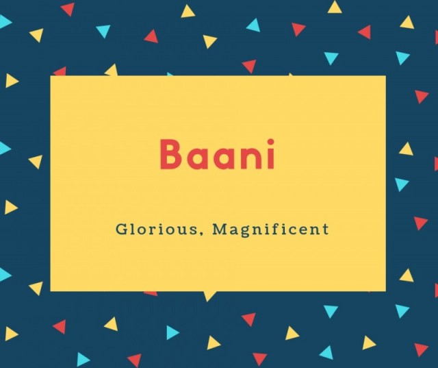Baani