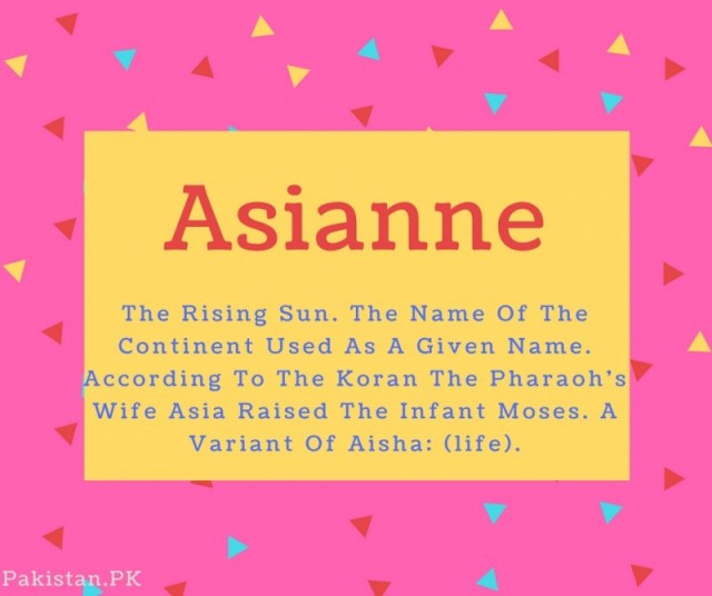 Asianne