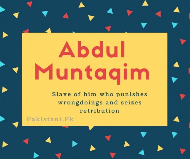 Abdul Muntaqim