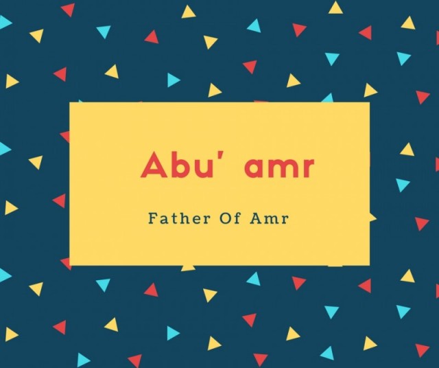 Abu' amr