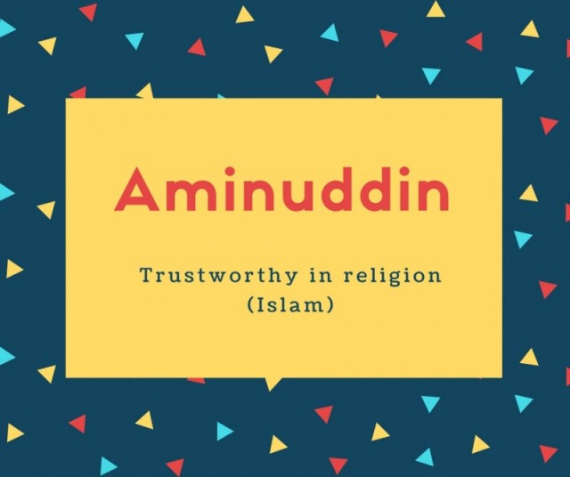 Aminuddin