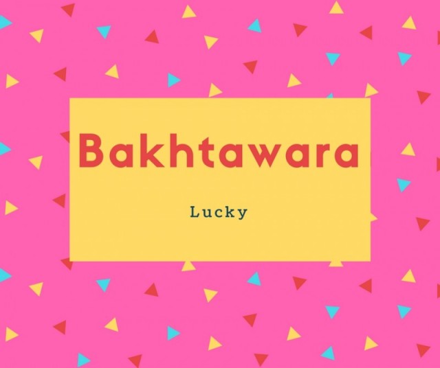 Bakhtawara