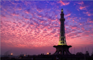 minar e pakistan evening