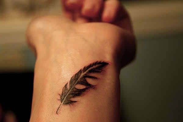 10 Popular Wrist Tattoos For Men - Leaf Wrist Tattoo