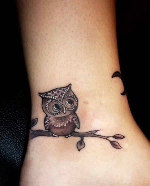 10 Popular Wrist Tattoos For Men - Owl Wrist Tattoo